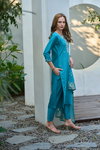 Tew Vatican Kurti Bottom With Chanderi Jcard Dupatta Wholesale Suppliers In Mumbai
